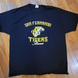 Hanes Black San Fernando Tigers Alumni Tee